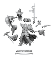DND FRAMEWORKS: HUMAN WARLOCK MALE